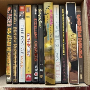 11 Wild DVD Lot - Criterion Kino Plexifilm & More. Come And See Mishima Caligula - Picture 1 of 20