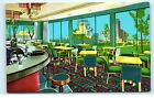 Hotel Ojibway Cocktail Lounge Bar Sault Ste. Marie Michigan Vintage Postcard C21