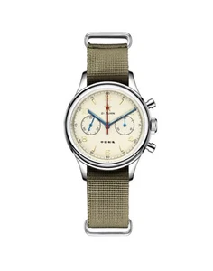 38mm Redstar Seagull 1963 Retro Re-release Sapphire Glass +Swan Neck Adjustment - Picture 1 of 7