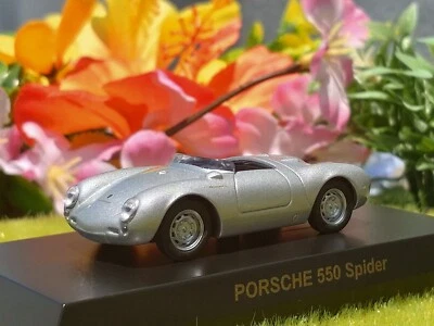 Porsche / 550 Spider / 1/64 Diecast Car / Kyosho Foto 1 de 4