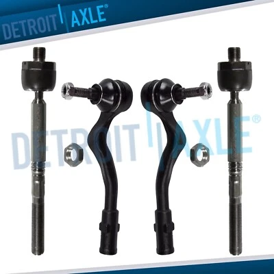 Front Inner and Outer Tie Rods Kit for Audi A4 A5 Quattro Allroad Q5 RS5 S4 S5 - Image 1 of 4