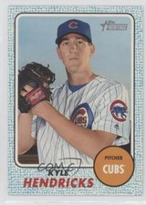 2017 Topps Heritage Blue Border /50 Kyle Hendricks #66