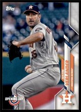 2020 Topps Opening Day Base #65 Justin Verlander - Houston Astros