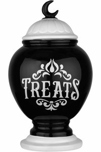 Killstar Gothic Goth Okkult Aufbewahrung Dose Keksdose Keramikdose - Treats