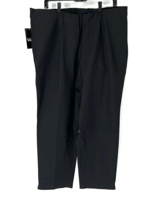 Calça de tornozelo Ulla Popken nova com etiquetas the luxury selection preta feminina tamanho 20 parte inferior - Imagem 1 de 4