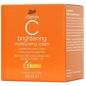 Boots Vitamin C Brightening Moisturing Cream 50ml exp. 2027 - Picture 1 of 2