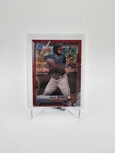 2021 bowman baseball Heliot Ramos Red Shimmer 5/5 - Picture 1 of 2