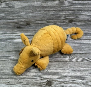 Jellycat London Vividie Gürteltier im Ruhestand 14 Zoll Plüsch senfweich - Bild 1 von 5
