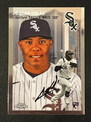 Oscar Colas 2023 Topps Platinum Anniversary Rookie City Variation White Sox - Image 1 of 2