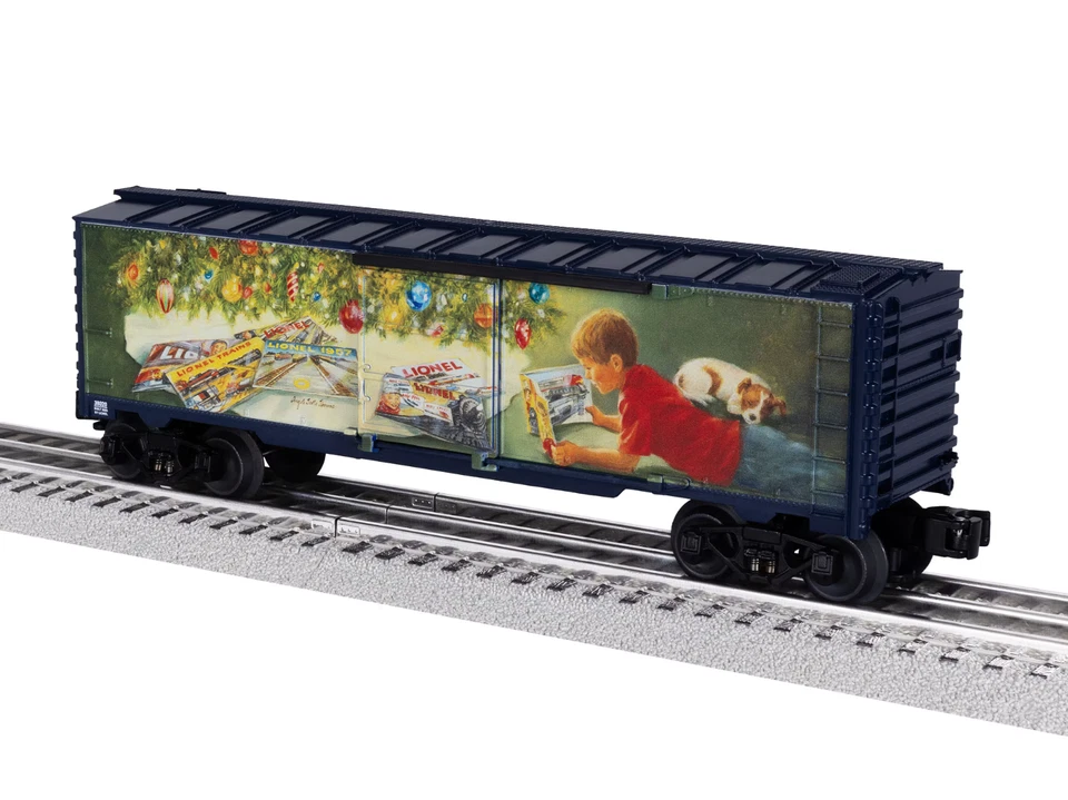 LIONEL  2538020 CHRISTMAS ANTICIPATION BOX CAR O GAUGE  NIB - Image 1 of 1