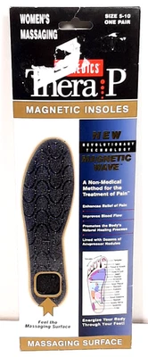Homedics Thera P 磁疗法鞋垫女式 5-10 码一对 - 全新 BB24 — 第 1/4 张图片