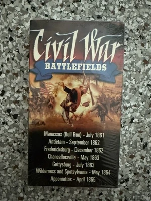 Civil War Battlefields - VHS - Like New - Image 1 of 3