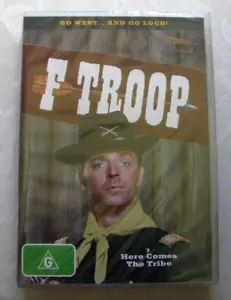 F TROOP Here Comes the Tribe DVD 4 Episodes NEW SEALED Region 4 - Picture 1 of 2