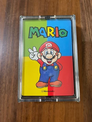 Редкий!! Винтаж!! Игральные карты 1990-х Nintendo (колода) - Mario - запечатанные новые - Изображение 1 из 4