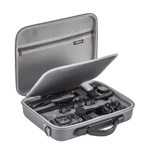 For GoPro Hero 13 Carrying Case Protective Storage Shoulder Bag PU Leather - Picture 1 of 9