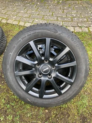 Winterreifen Felgen Mini VW SEAT FORD 5x112 ET43 RDKS **wie NEU** - Bild 1 von 4