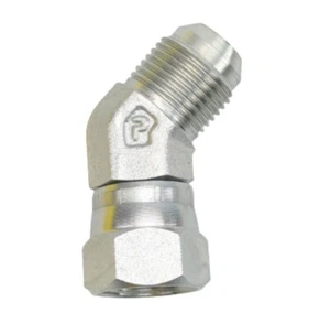 Parker 10 V6X-S Triple-Lok Stahl 5/8" JIC 37° Fackel 45° Drehmutter Ellenbogenverschraubung - Bild 1 von 1