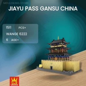 WANGE 6222 Jiayu Pass Gansu China Baustein 1511 Teile Modell Bauset Neu&OVP - Bild 1 von 6