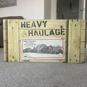 Corgi Heavy Haulage 1/50 CC12305 appaltatore truffatore e rimorchio carico lamellare - Foto 1 di 12