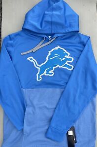 $70 Small Men's Detroit Lions Fanatics Branded Winter Camp Pullover Hoodie