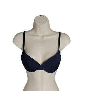 34C Isaac Mizrahi New York Padded Bra ~ Blue ~ Adjustable Straps ~ Underwired - Picture 1 of 6