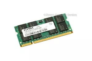 EBE11UD8AGUA-5C-E OEM ELPIDA LAPTOP MEMORY 1GB 2RX8 PC2-4200S-444 (CA612) - Picture 1 of 2