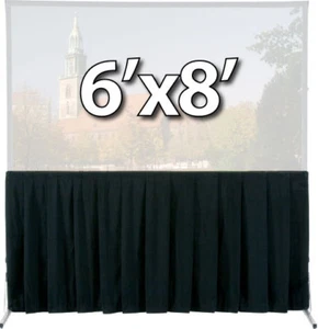 DA-LITE 36725 - SKIRT DRAPERY FOR 6x8 FAST-FOLD DELUXE SCREEN SYSTEM - Picture 1 of 2