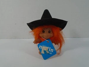 OLD NORFIN TROLL DOLL--3" WANDA THE WITCH FIGURE (LOOK) - Picture 1 of 7
