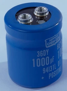 (Lot of 5) Nippon Chemi-Con 36DY102F100AN2A Computer Grade Capacitor 1000UF 100V - Picture 1 of 4