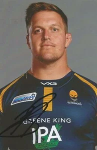 WORCESTER WARRIORS RUGBY UNION: NICK SCHONERT SIGNED 6x4 PORTRAIT PHOTO+COA - Picture 1 of 1