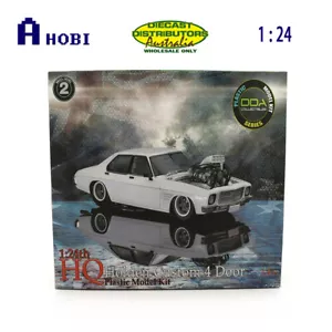 DDA 1:24 Scale HQ Holden Slammed Blown 4 Door Sealed Body Plastic Kit Model - Bild 1 von 1
