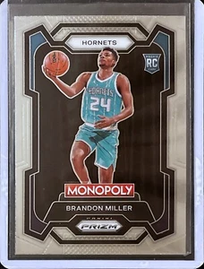 Brandon Miller - Rookie - 2023-24 Panini Prizm Monopoly #15 - Bild 1 von 1