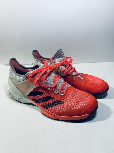 Scarpe Adidas Adizero uomo taglia 11 5 bianco rosa Adituff