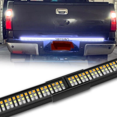60" Aluminum LED Tailgate Light Bar Sequential Turn Signal Brake For Ford F-150 - Image 1 of 4