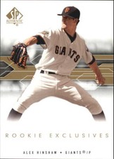 2008 SP Authentic Rookie Exclusives Baseball Card Pick
