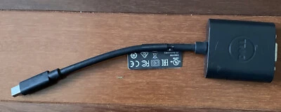 Dell DAYBNBC084 Mini DisplayPort to VGA Cable - Black - Image 1 of 4