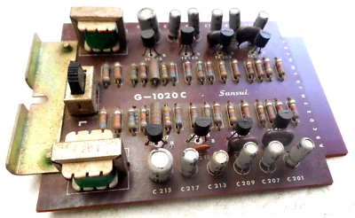 SANSUI SD-7000 REEL TO REEL - LINE AMP 1020C BOARD  - PARTING OUT - Image 1 of 4