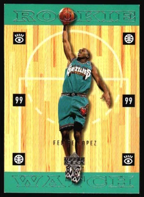 1998 Upper Deck Felipe Lopez  Rookie  #332 Vancouver Grizzlies - Image 1 of 2
