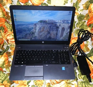 HP ProBook 650 G1 15.6" Core i5 2.6GHz Quad Core 16GB RAM Win 10 Pro 64 bit X - Picture 1 of 4