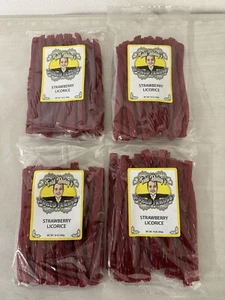 4 große Packungen Todd Bosley’s weltberühmtes Erdbeer-Lakritz - 4 Pfund  - Bild 1 von 4