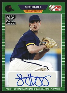 2021 Pro Set Steve Hajjar #PS-SH1 Autographs Green   AU