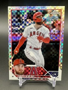 2023 Topps Chrome - X-Fractor #89 Jared Walsh - Los Angeles Angels - Picture 1 of 2