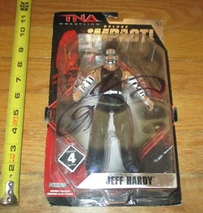 2010 NWA TNA Impact Jakks Jeff Hardy Ser 4 figuras de lucha de lujo firmadas por la WWE - Imagen 1 de 6