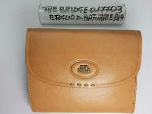 Wallet/Documents/Pieces/CreditC - Leather - Natural - 017703 - The Bridge - Picture 1 of 11