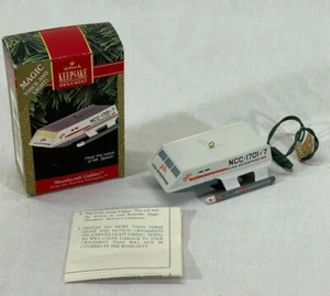 1992 STAR TREK SHUTTLECRAFT GALILEO (B) HALLMARK ORNAMENT w/MR SPOCK'S VOICE - Picture 1 of 8