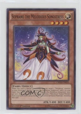 Soprano the Melodious Songstress 1st Ed. YuGiOh Crossed Souls Base Set - Image 1 of 2