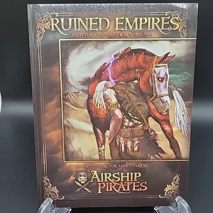 Ruined Empires Softcover Book Adventure for Airship Pirates RPG Game Abney Park - Picture 1 of 6