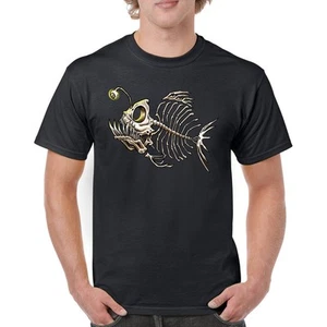 Camiseta Deep Sea Pescador Pez Esqueleto Pescadores Amante Amante Regalo Camiseta Para Hombre - Imagen 1 de 113