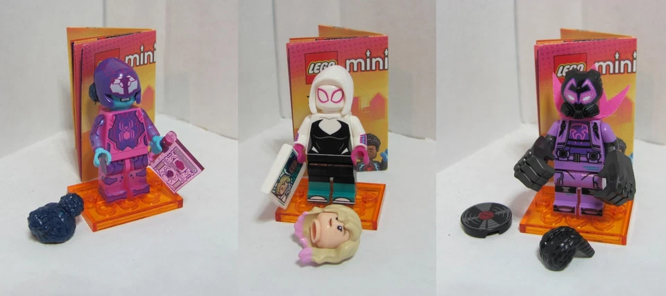 LEGO 71050 Minifigura Spider-Man Across the Spider-Verse Lote Gwen Prowler Byte Foto 1 de 1