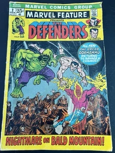 VINTAGE 1972 Marvel Comics MARVEL FEATURE #2 THE DEFENDERS 2nd Appearance - Picture 1 of 14